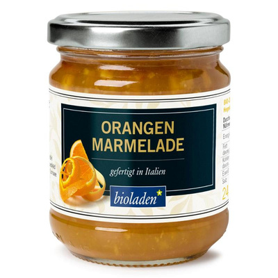 Produktfoto zu Orangenmarmelade bioladen