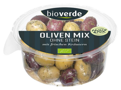 Produktfoto zu Oliven Mix o.Stein gekräutert