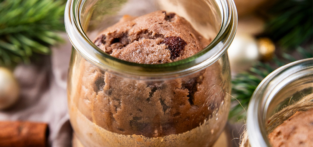 Glühweinkuchen im Glas