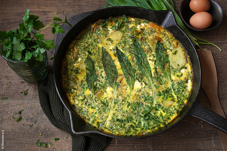 Bärlauch Frittata