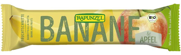 Produktfoto zu Fruchtschnitte Banane-Apfel 25 x 40g