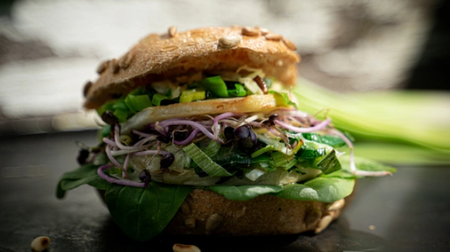 Rezeptbild für Kohlrabi-Burger