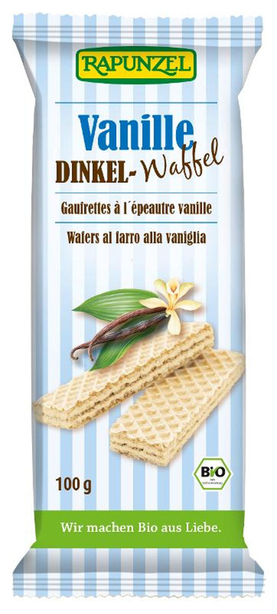 Produktfoto zu Dinkel Waffeln Vanille 11x100g
