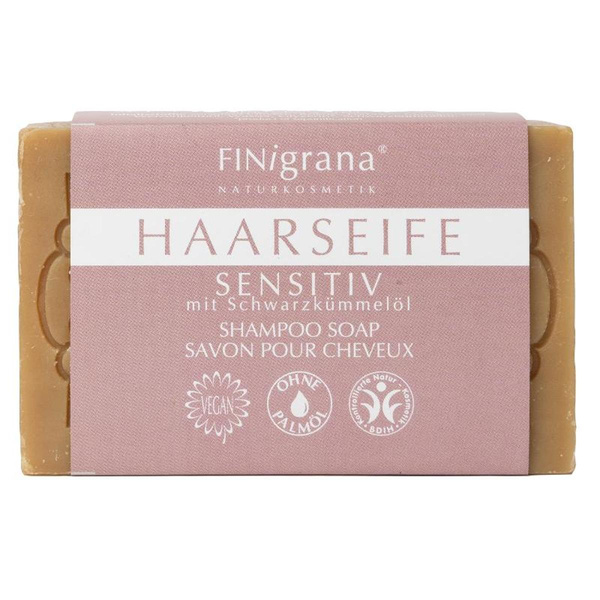 Produktfoto zu Haarseife sensitiv mit Schwarzkümmelöl
