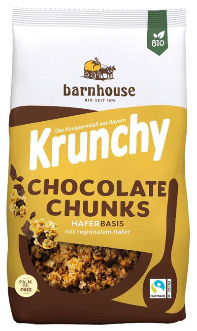 Produktfoto zu Krunchy and Friends Chocolate Chunks