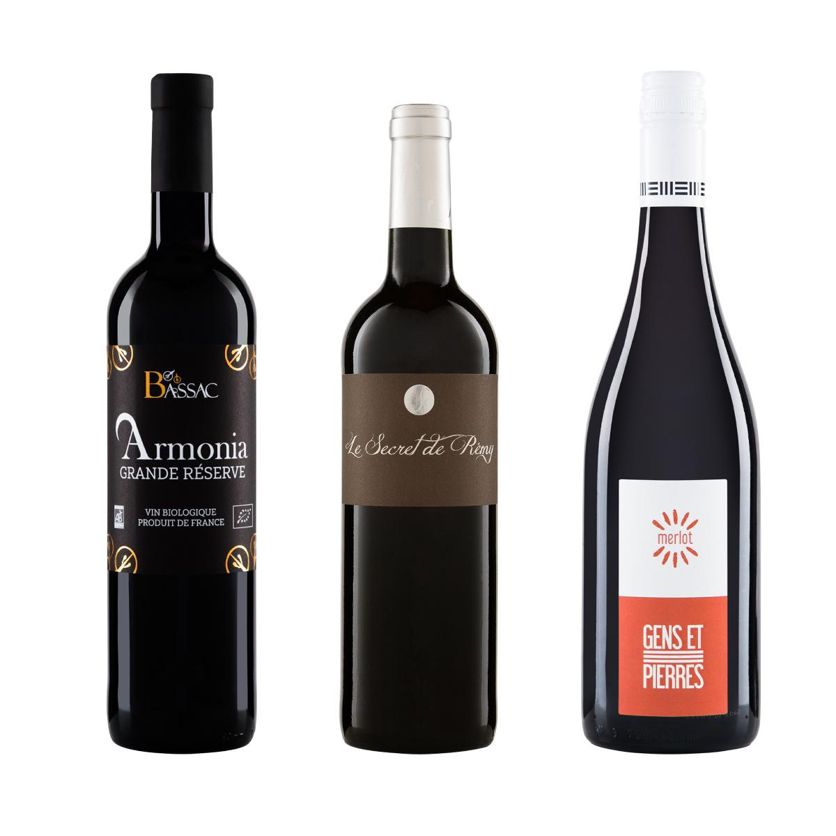 Weinpaket französische Rotweine