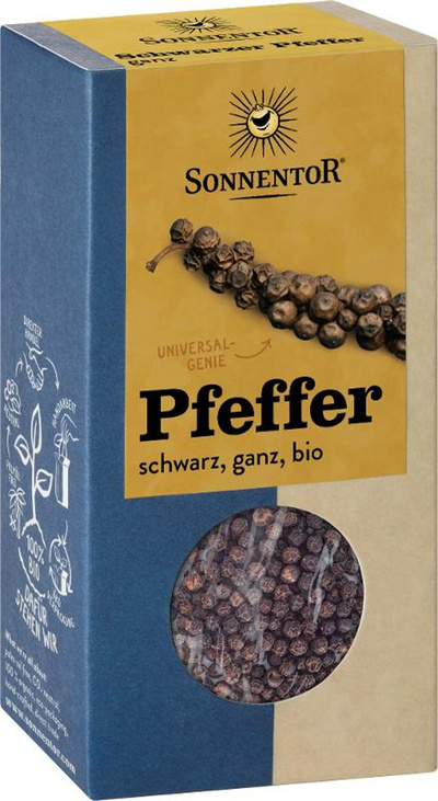 Produktfoto zu Pfeffer, schwarz (ganz)