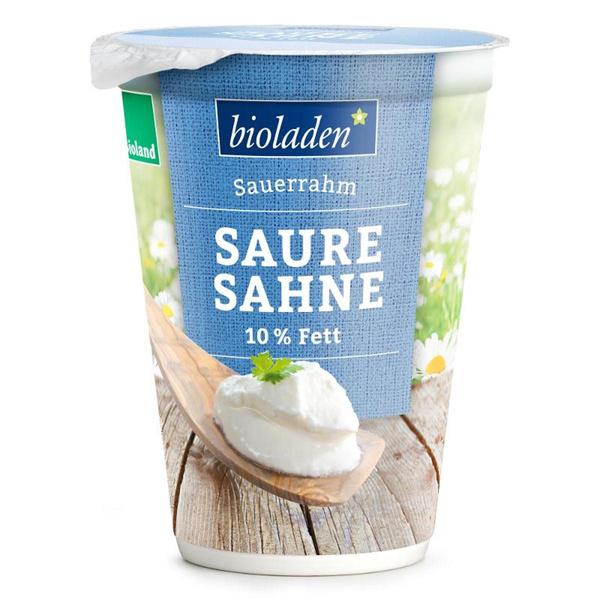 Produktfoto zu Saure Sahne 10% Becher