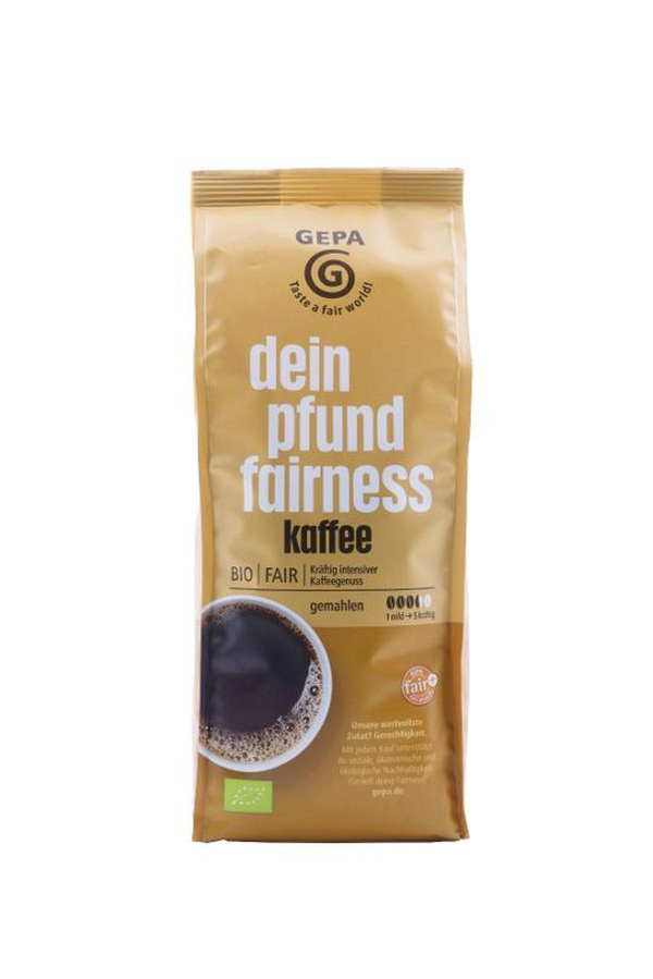 Produktfoto zu Crema Das faire Pfund gemahlen 6x500g