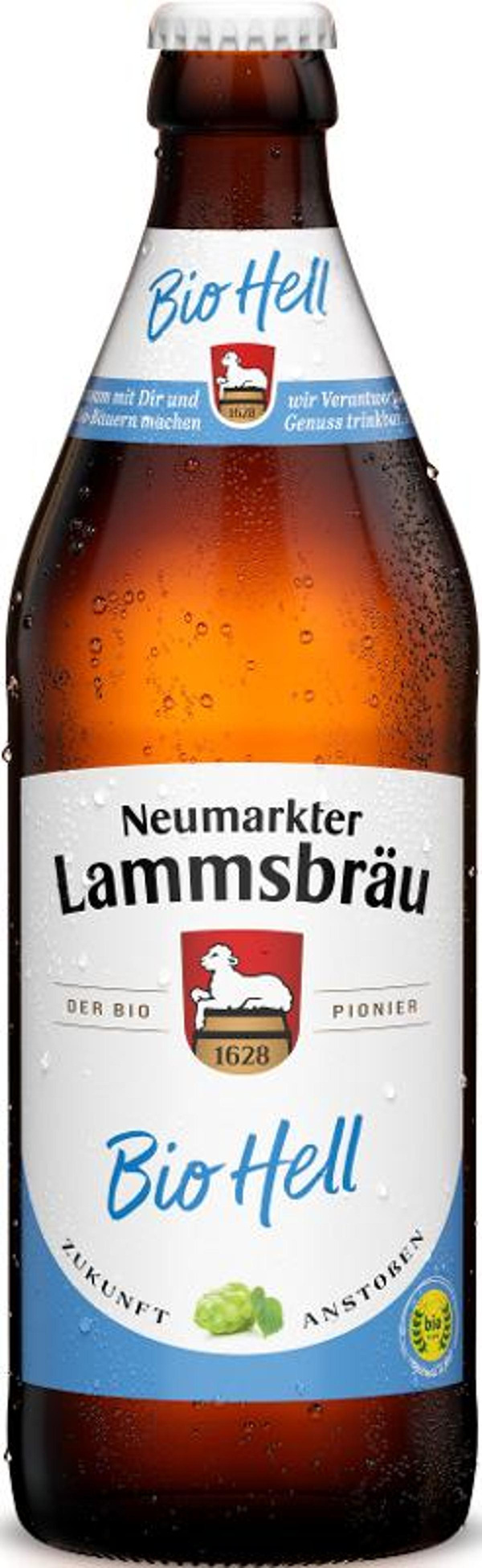 Produktfoto zu Lammsbräu Hell  10x0,5l
