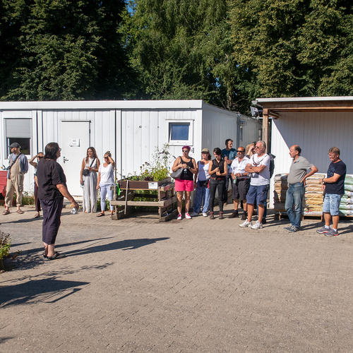 Gärtnerei und Mitarbeiter:innen