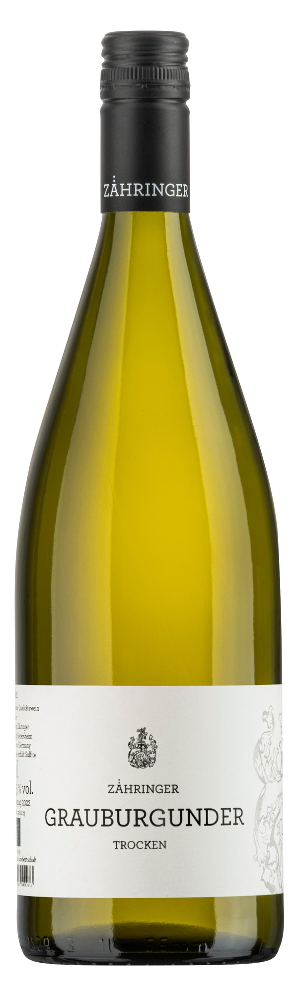Produktfoto zu Grauburgunder 1l Weingut Zähringer Baden statt 9,50€