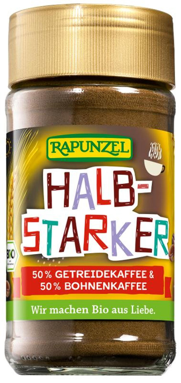 Produktfoto zu Halbstarker Instant 50% Getreide-_50% Bohnenkaffee