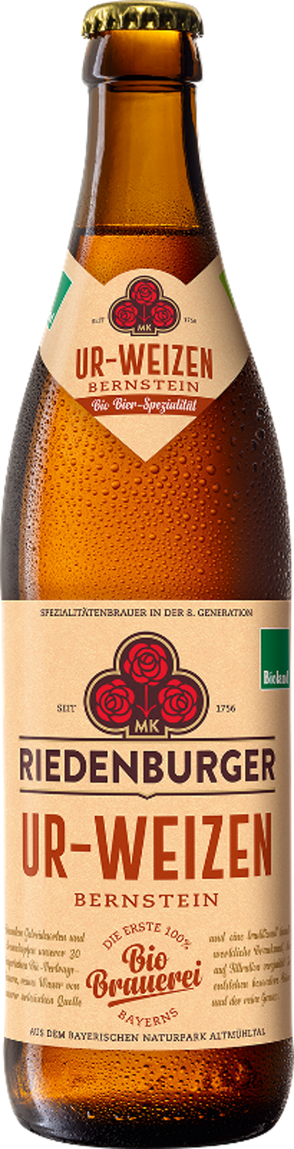 Produktfoto zu Riedenburger Ur Weizen   10 x 0,5l