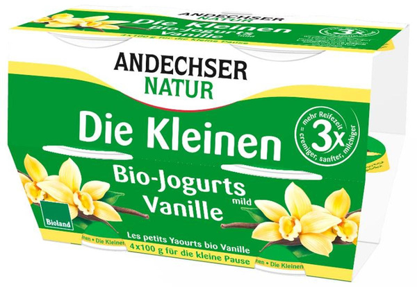 Produktfoto zu Joghurt kleiner Becher Vanille