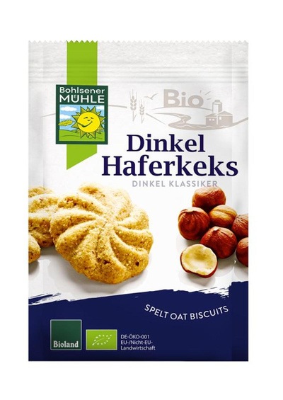 Produktfoto zu Dinkel-Hafer Kekse