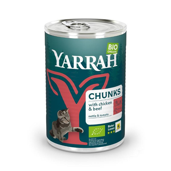 Produktfoto zu Katze Chunks Huhn u. Rind