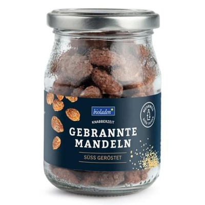 Produktfoto zu Gebrannte Mandeln bioladen im Pfandglas