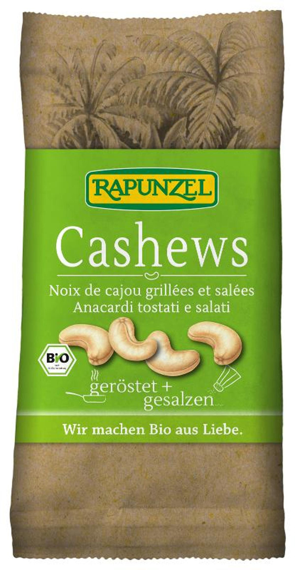 Produktfoto zu Cashewkerne geröstet und gesalzen