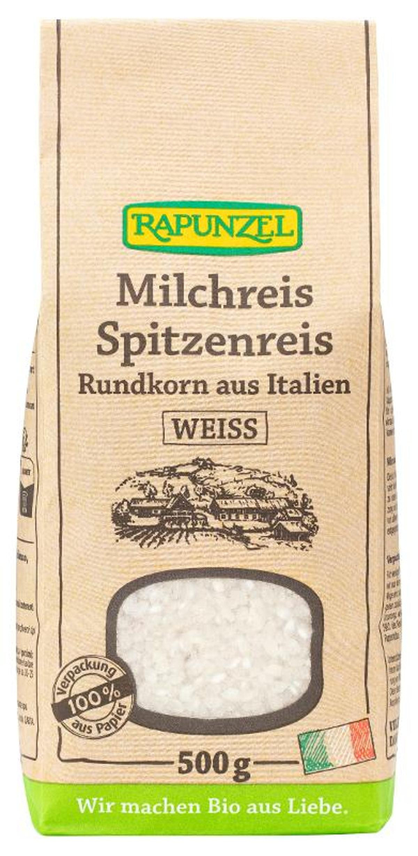 Produktfoto zu Milchreis Rundkorn weiß