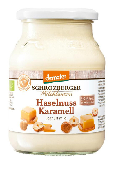 Produktfoto zu Joghurt Haselnuss Karamell 3,5%
