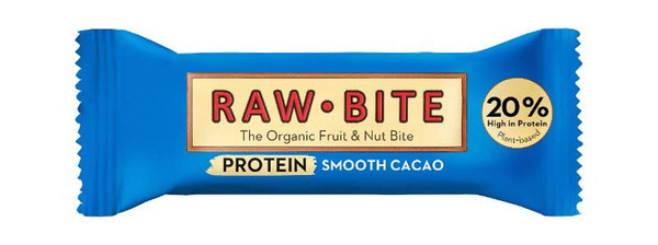 Produktfoto zu Raw Bite Protein Cacao 12x45g