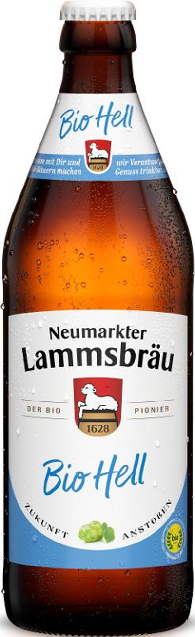 Produktfoto zu Lammsbräu Hell  10x0,5l