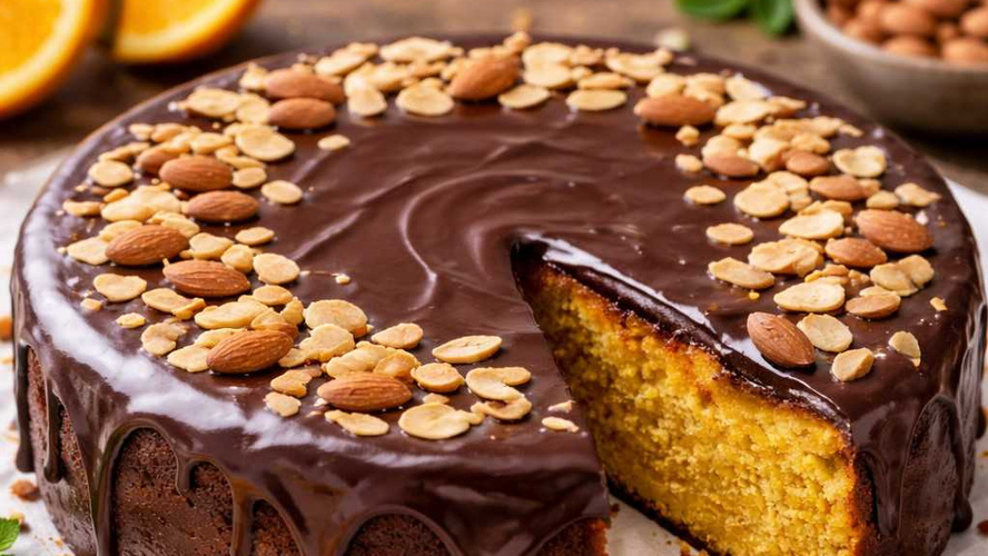 Rezeptbild für Orangen-Mandel-Kuchen