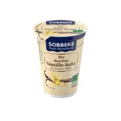 Produktfoto zu Bourbon Vanille Soße mit Sahne