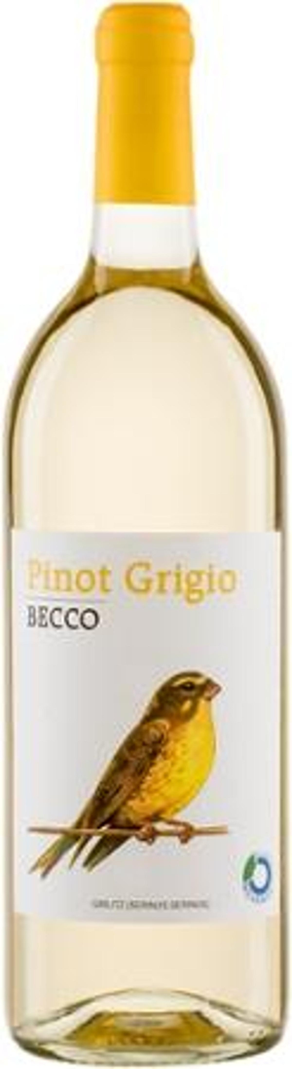 Produktfoto zu BECCO Pinot Grigio IGT Mehrweg 6x1l