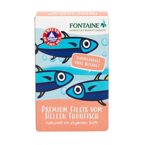 Produktfoto zu Heller Thunfisch nat. FONTAINE