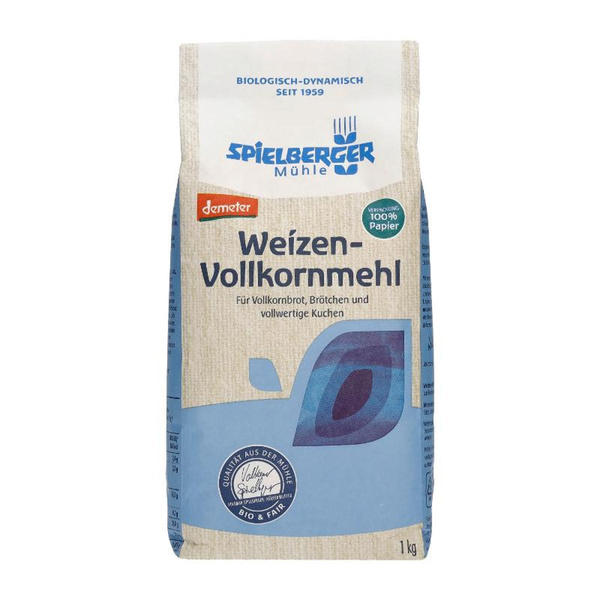 Produktfoto zu Weizenvollkornmehl  demeter