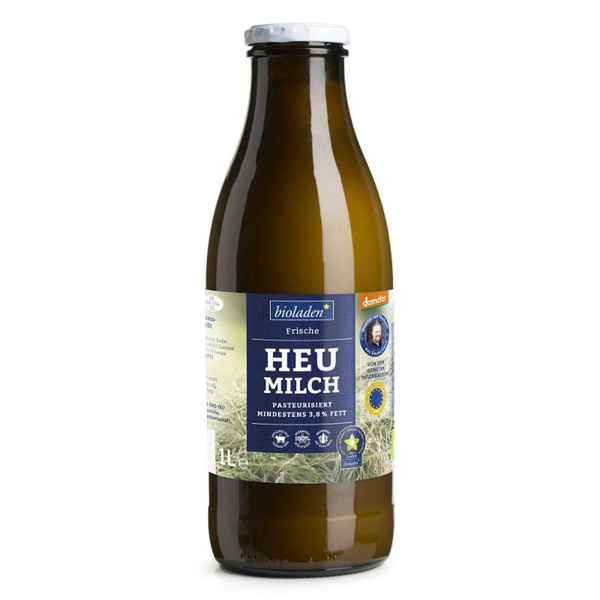 Produktfoto zu Heumilch Demeter, 6x1l