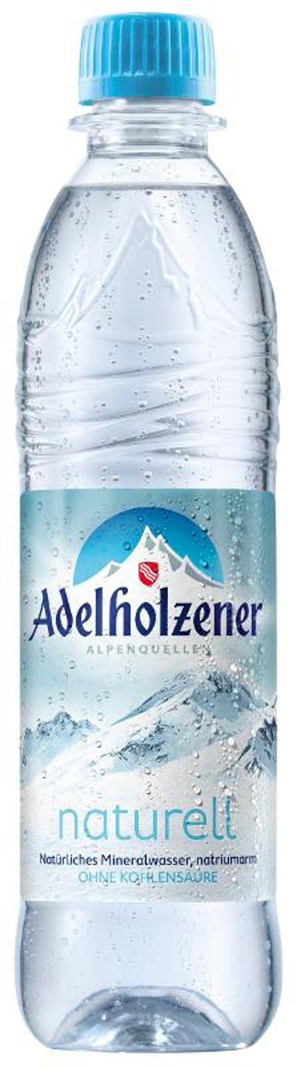 Produktfoto zu Adelholzener naturell 12x0,5l