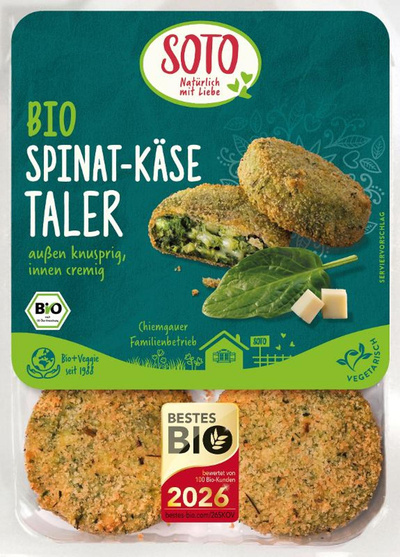 Produktfoto zu Spinat Käse Taler