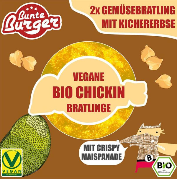 Produktfoto zu Bratling Chickin 2 Stück