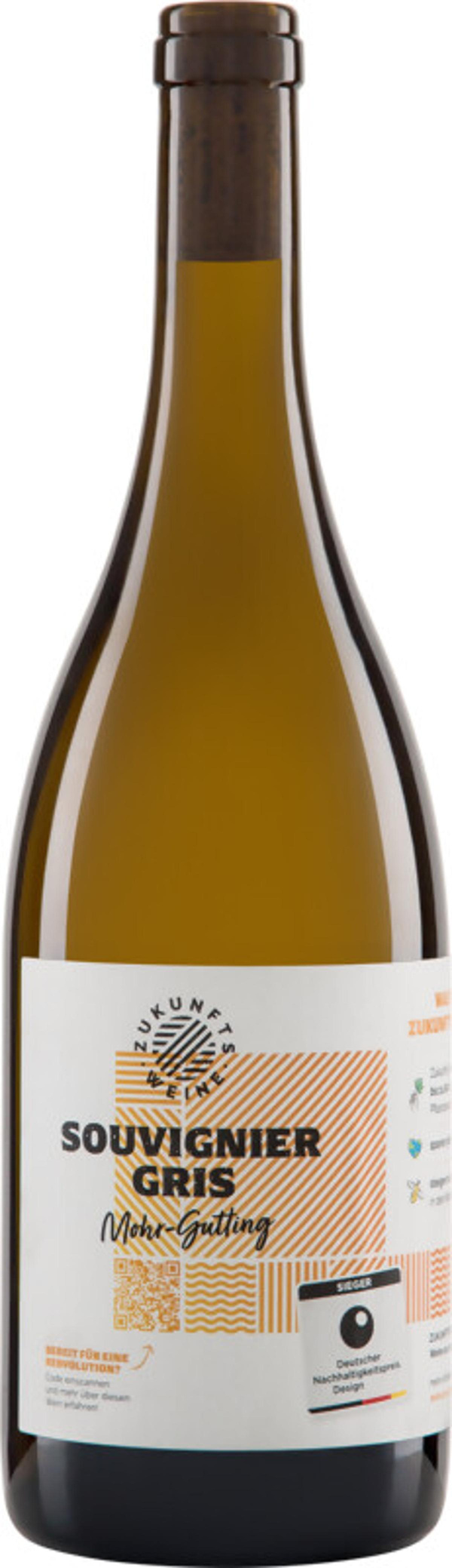 Produktfoto zu ZUKUNFTSWEIN Souvignier Gris QW Pfalz