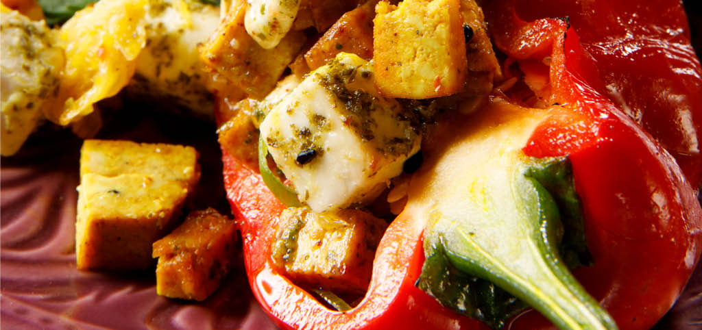 Gefüllte Spitzpaprika