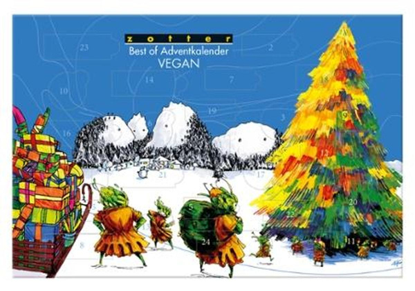 Produktfoto zu Best of Adventkalender vegan statt 35,90€