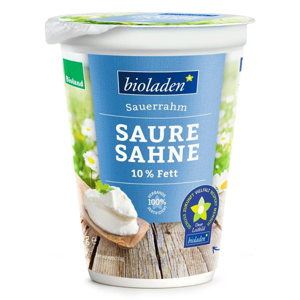 Produktfoto zu Saure Sahne 10% Becher