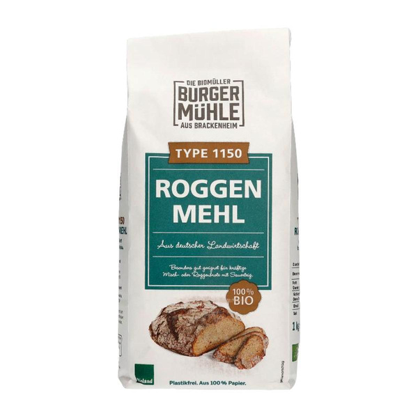 Produktfoto zu Roggenmehl Typ 1150, 6x1kg