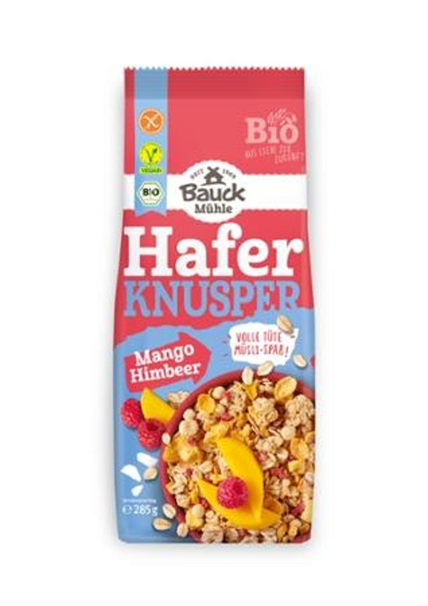 Produktfoto zu Hafer Knusper Müsli Mango Himbeer gf