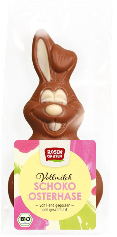 Produktfoto zu Osterhase Vollmilch geschminkt