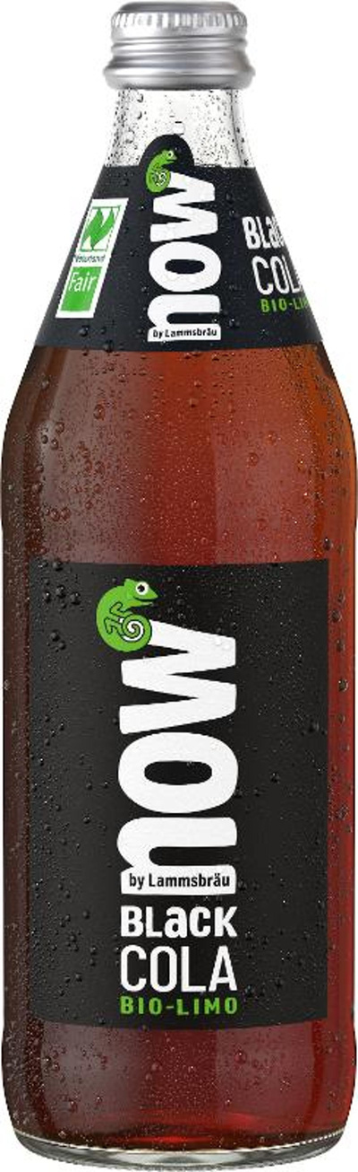 Produktfoto zu now Black Cola 10x0,5l