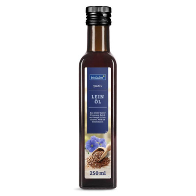 Produktfoto zu Leinöl nativ bioladen
