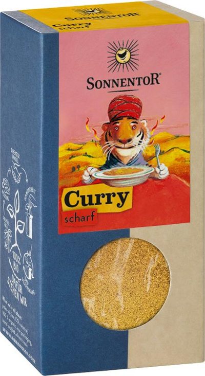 Produktfoto zu Curry scharf gemahlen