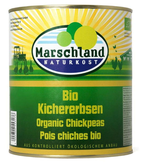 Produktfoto zu Kichererbsen 2,9l Dose