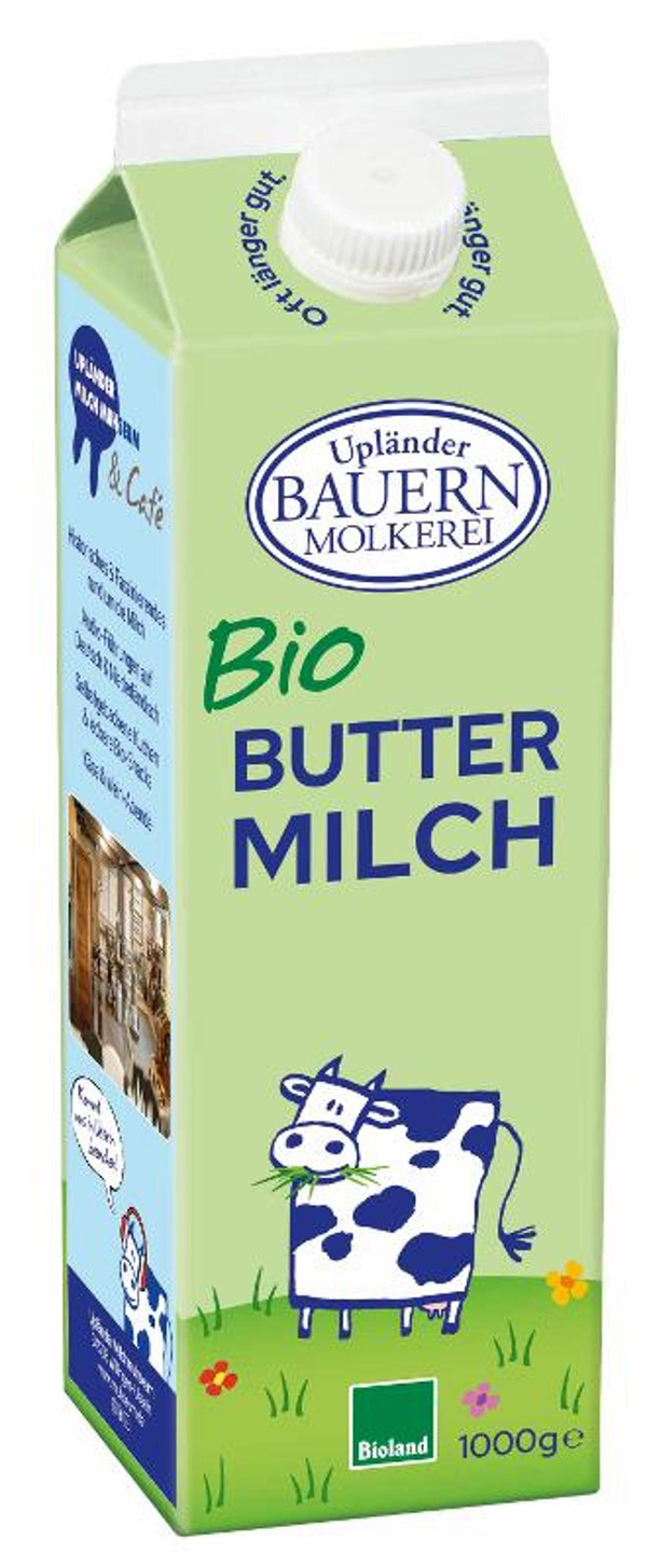 Produktfoto zu Buttermilch 1l aus Weidemilch