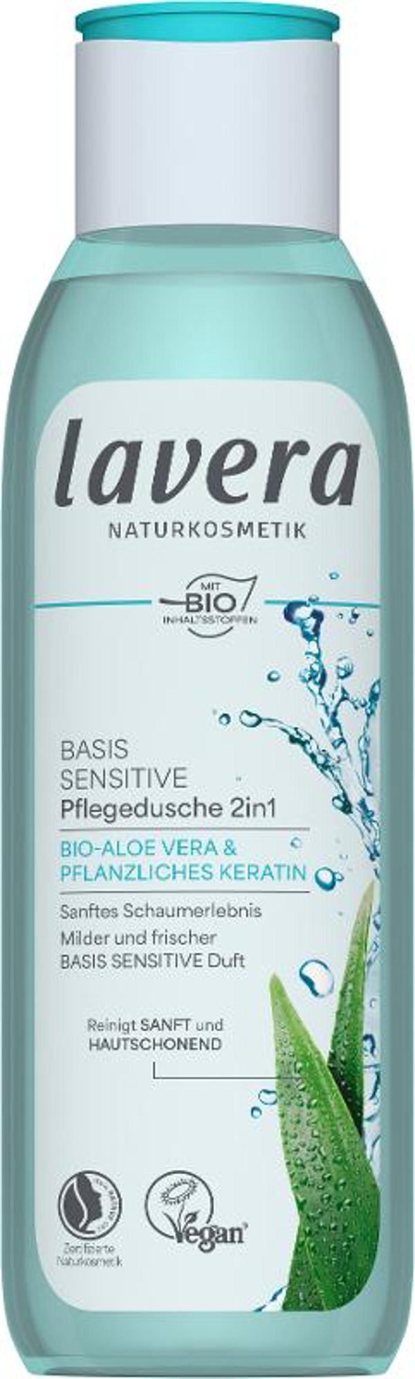 Produktfoto zu basis sensitiv 2in1 Pflegedusche
