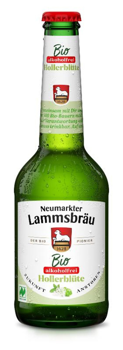 Produktfoto zu Lammsbräu Alk.frei Hollerblüte 10x0,33l